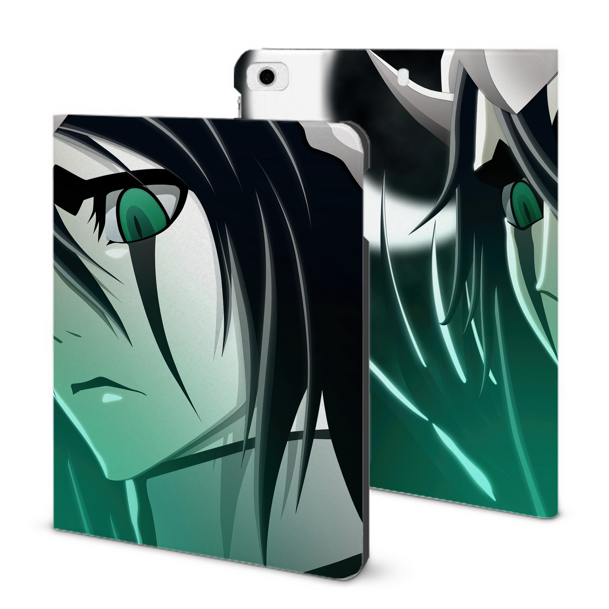 （画像用） ブリーチ BLEACH IPad ケース ブック型 PUレザー TPU 耐衝撃 軽量 薄型 ペン収納なし 全面保護 IPad 各モデル対応